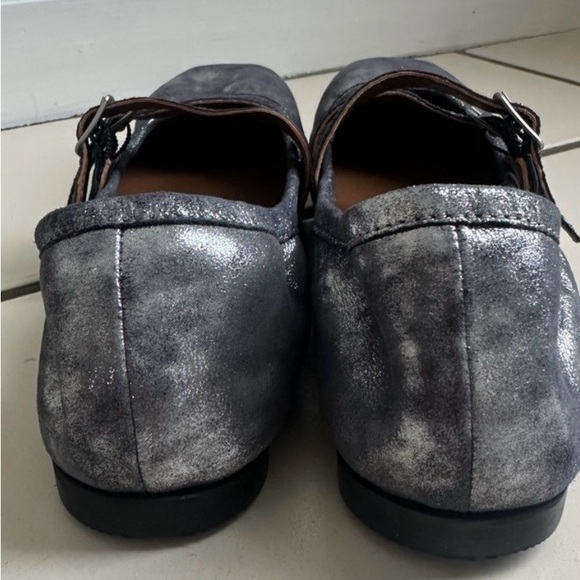 NWB Free People Silver Gemini Ballet Flats- Size 7 - Picture 5 of 9